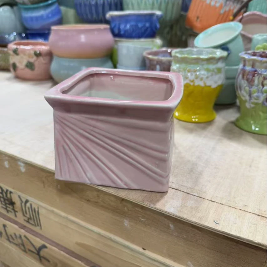 陶瓷多肉花盆肉肉植物花盆小清新陶瓷花盆客厅阳台凑单凑9块谢谢