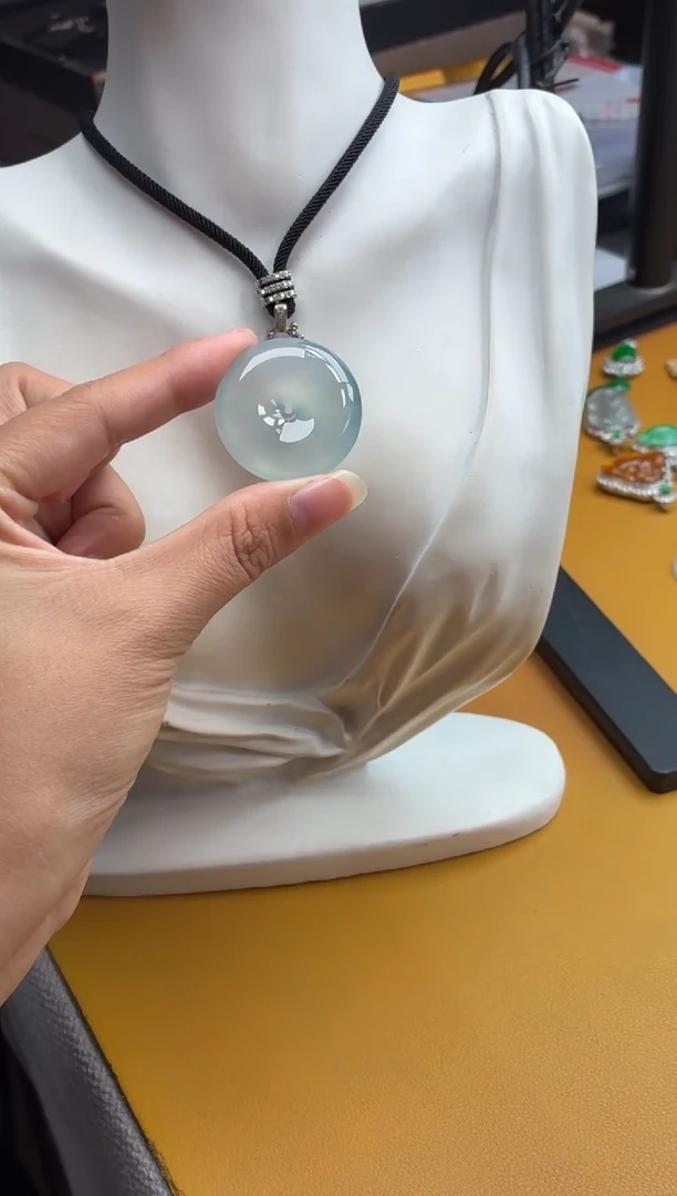 吊坠(不含链)未镶嵌翡翠53 平安扣 31.4 7.0