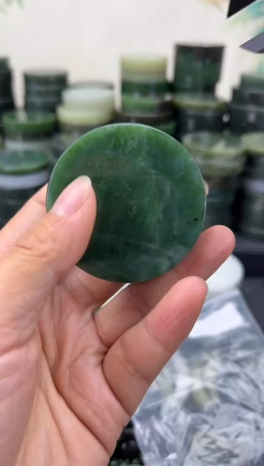 未镶嵌和田玉珠宝半成品镯芯