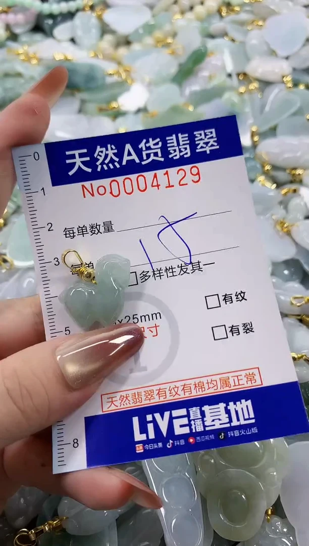 颈饰未镶嵌翡翠天然A货翡翠