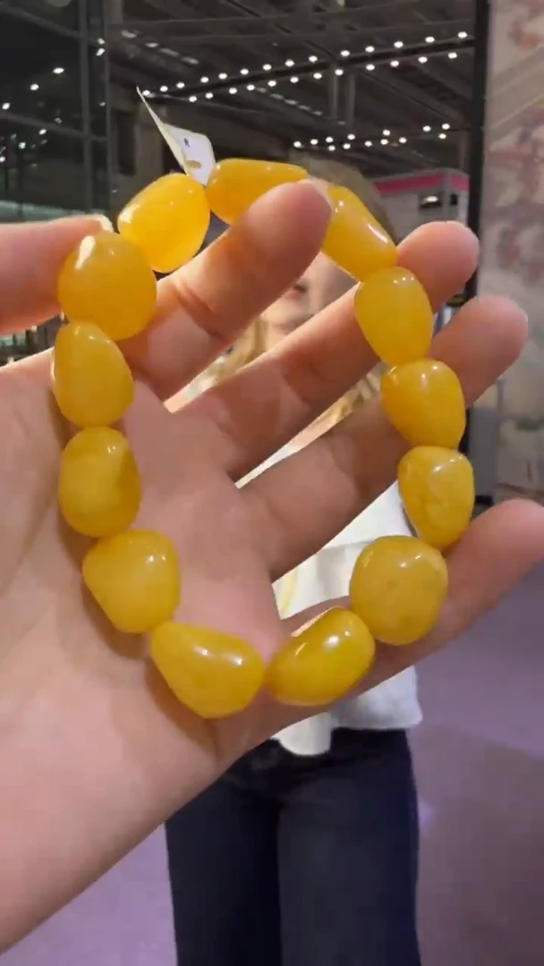 手链琥珀未镶嵌94秒拍号假一罚三