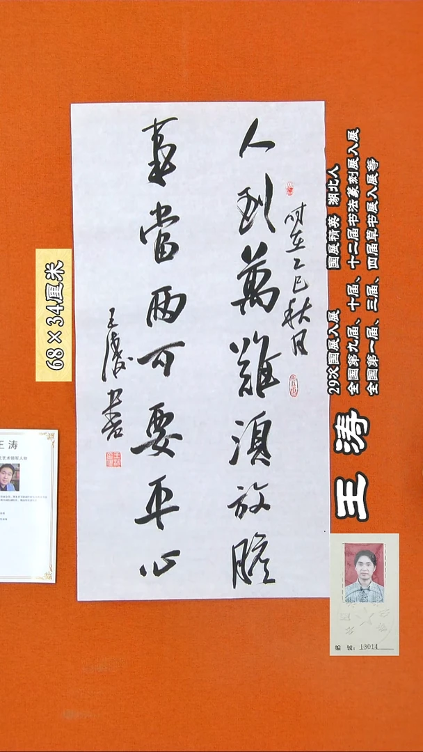 书法130R王涛书法作品