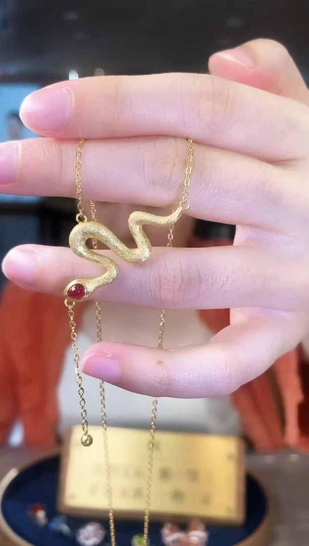 【闪购商品】红宝石项链银S925镶嵌09