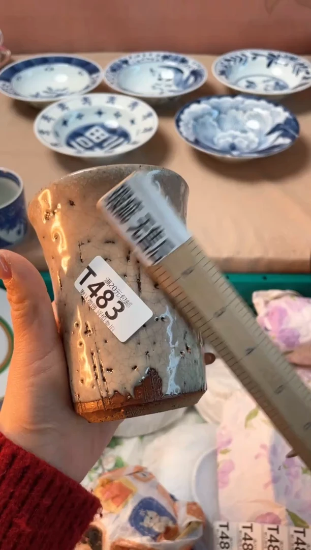 瓷片鱼***胧瓷器瓷器T483