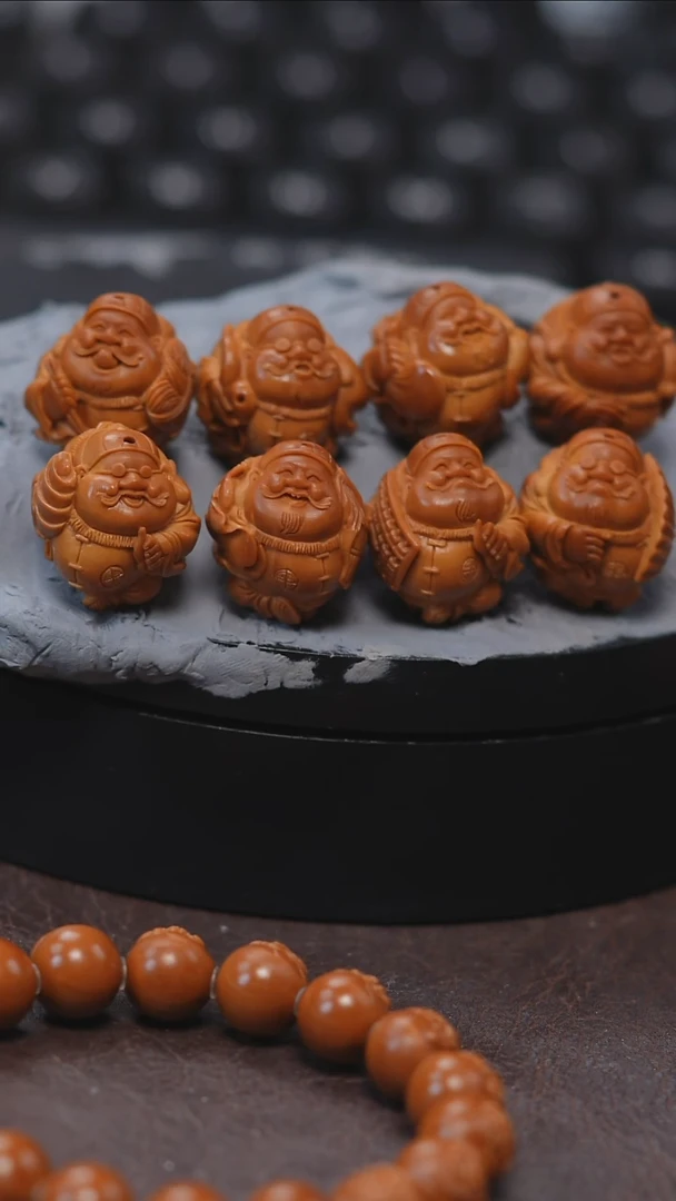 橄榄核手串/手链拱****猪橄榄核