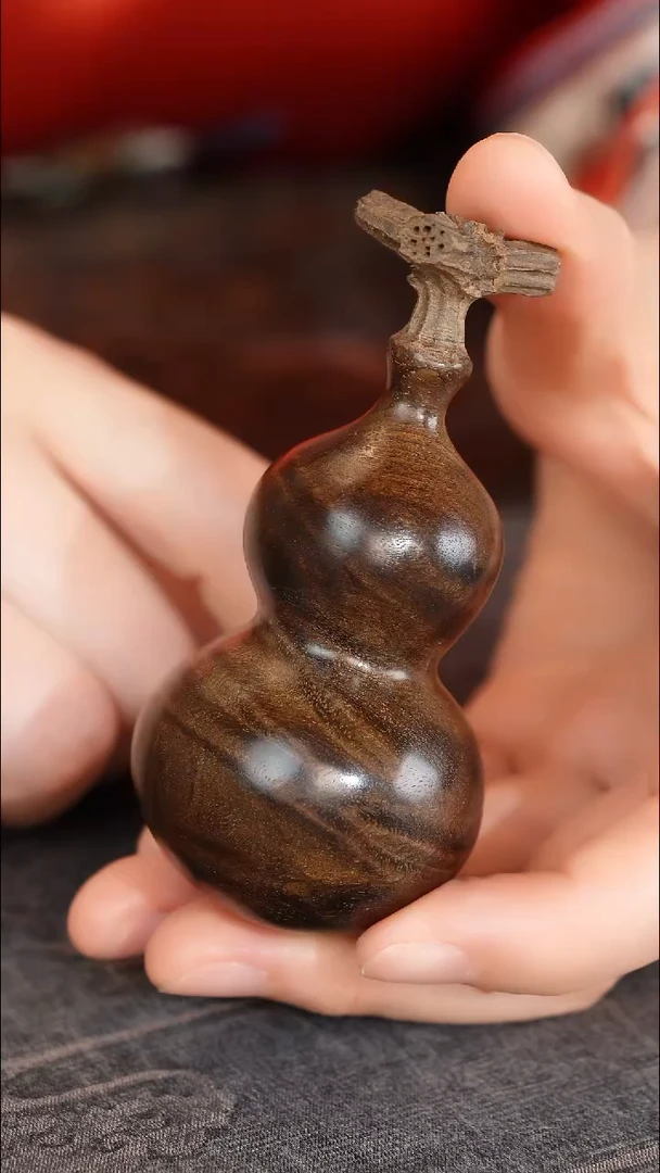 乌木类家具金丝楠阴沉木 满纹大葫芦