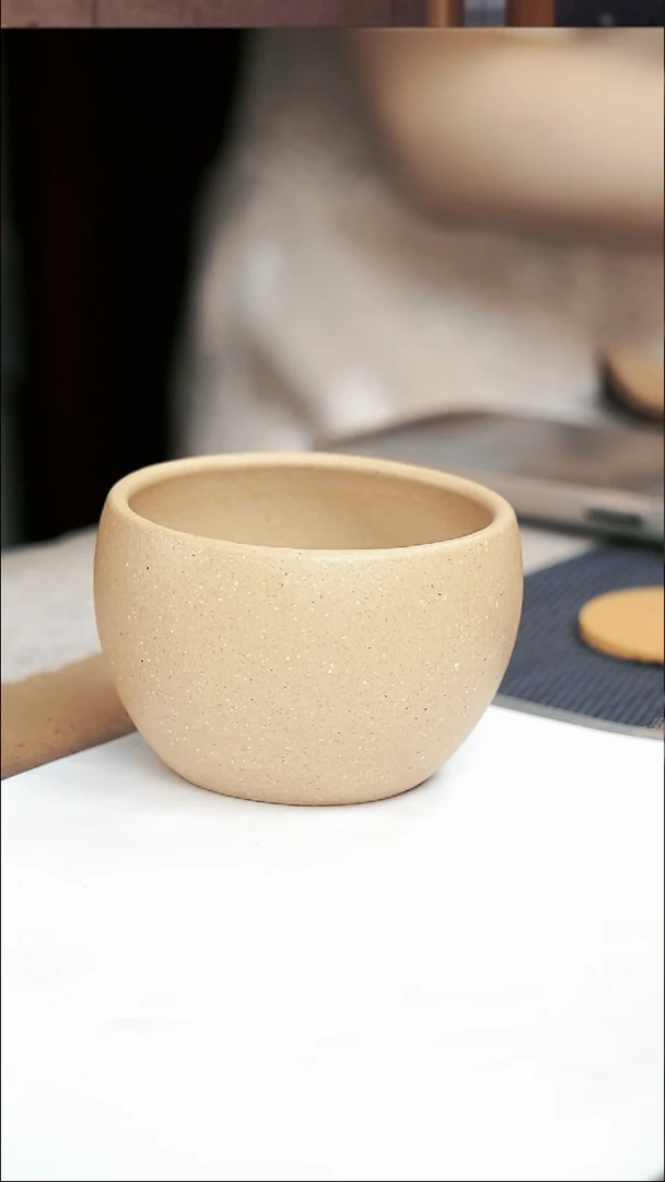 茶壶紫砂静**风豆青砂钢杯微瑕
