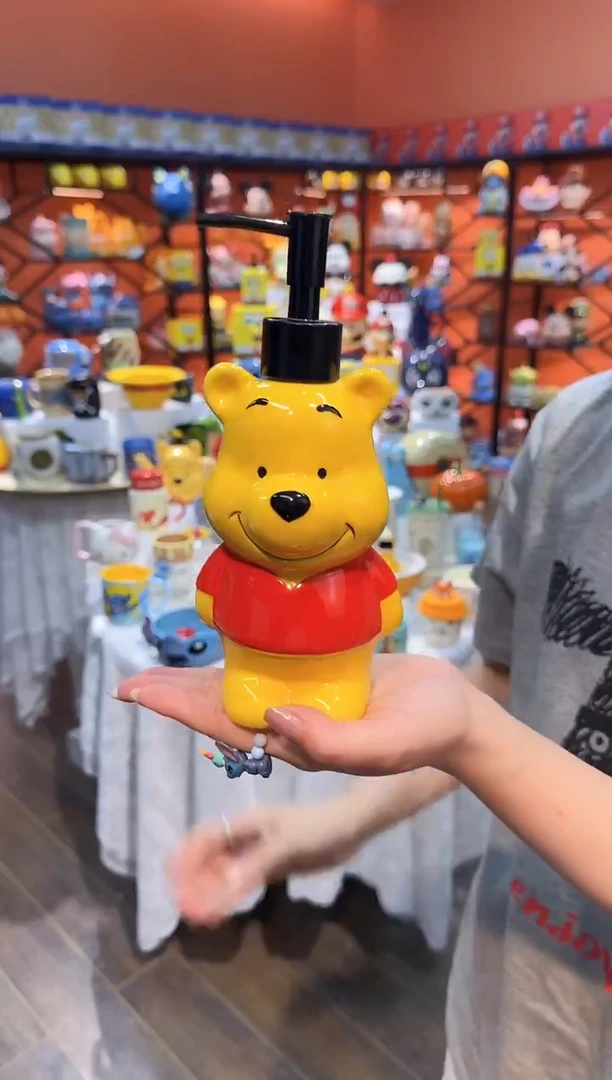 瓷片@@立体陶瓷分装按压瓶