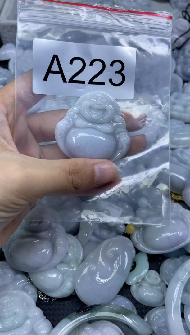 颈饰未镶嵌翡翠a223