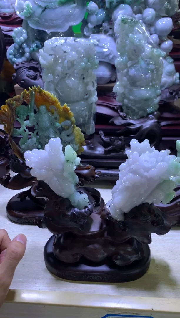 【闪购商品】翡翠摆件未镶嵌翡翠摆件