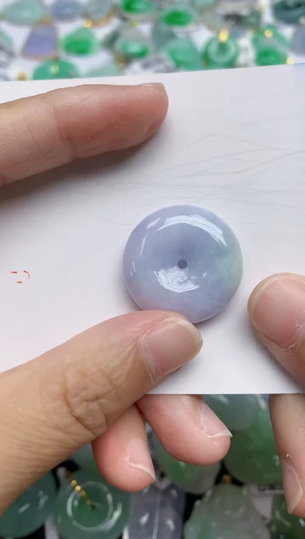 翡翠未镶嵌颈饰天然A货翡翠