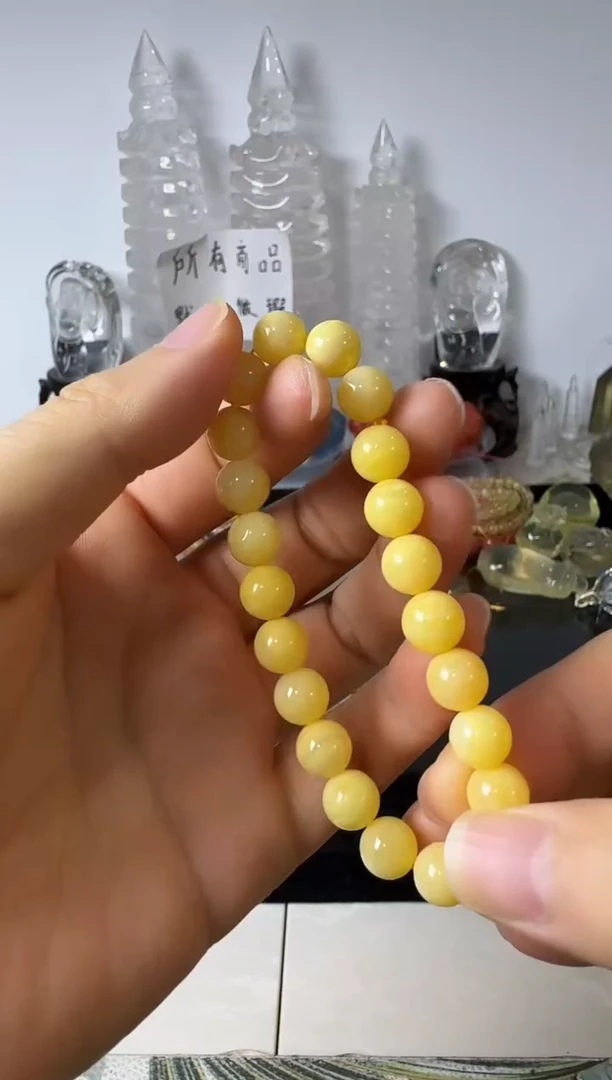 手链琥珀未镶嵌矿坑
