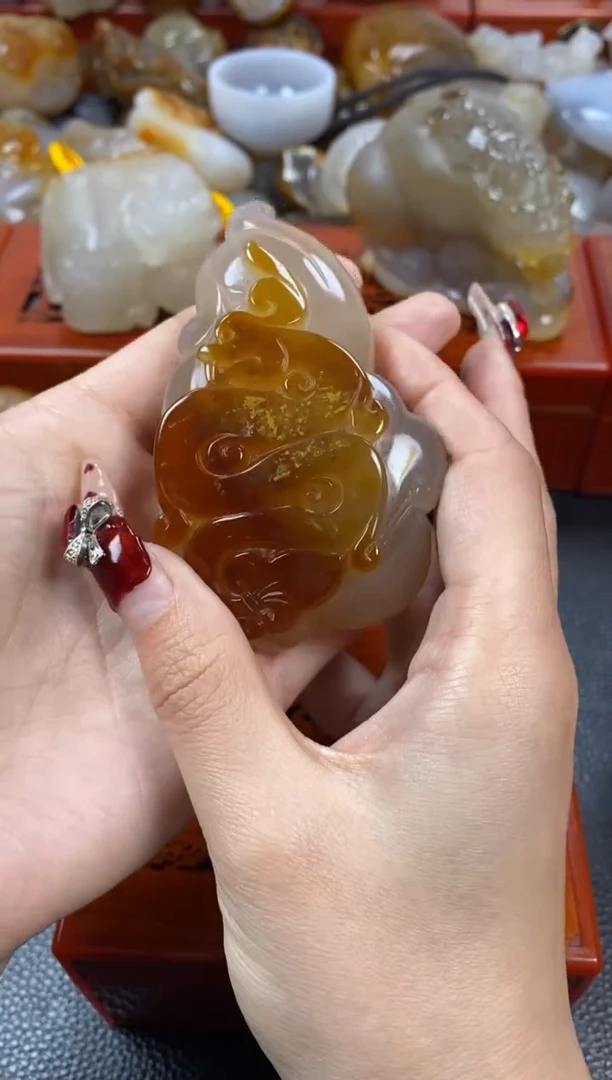 【闪购商品】玛瑙/玉髓手把未镶嵌11