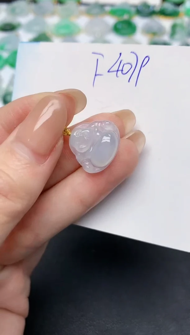 颈饰未镶嵌翡翠天然缅甸A货翡翠百元以上9元证书费自理