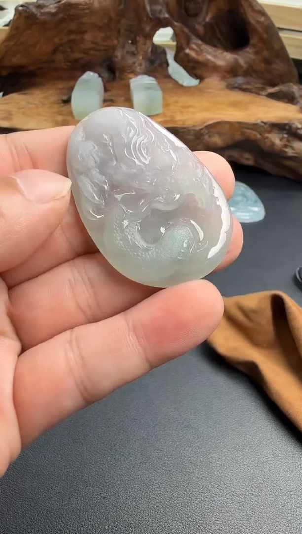 吊坠(不含链)未镶嵌翡翠翡翠饰品-97