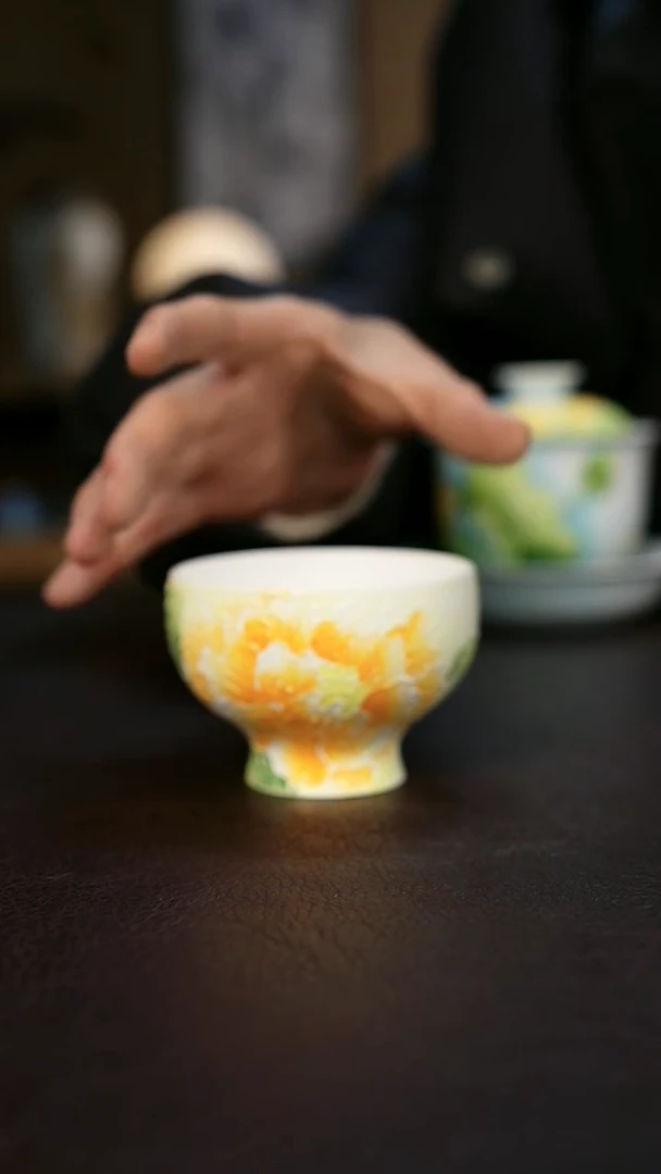 【闪购商品】景德镇陶瓷杯碗柴烧多人