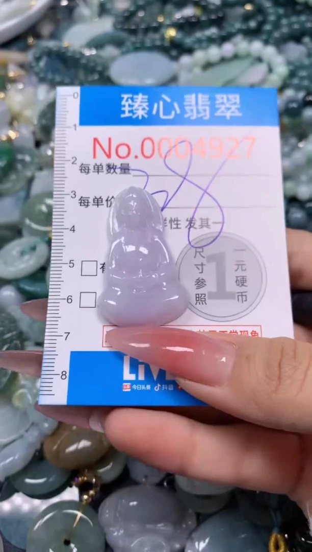 【闪购商品】翡翠颈饰未镶嵌含绳0004927