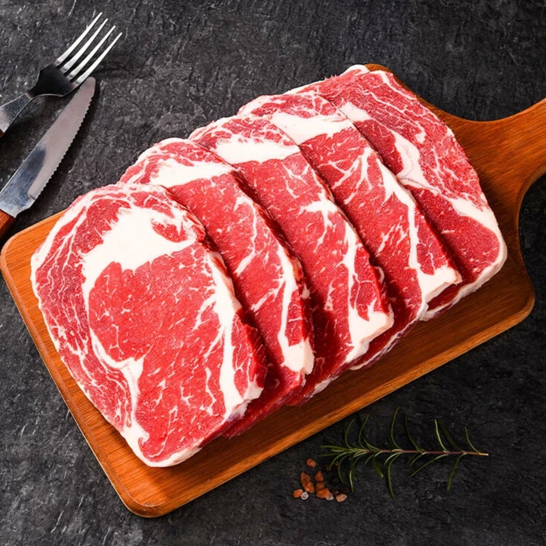 原切牛排进口新鲜原切牛排原切牛肉冷冻生鲜牛肉送黑胡椒酱包