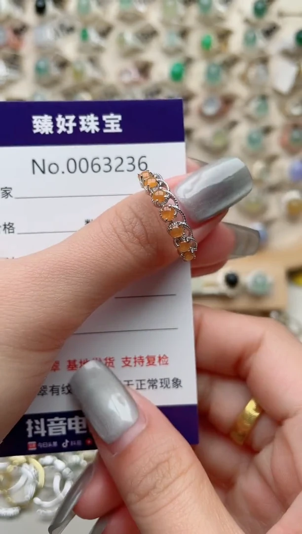 【闪购商品】翡翠戒指银S925镶嵌...........