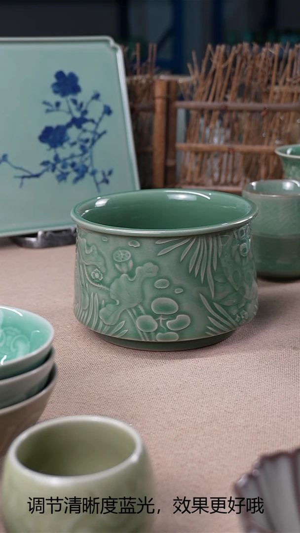 龙泉青瓷厂家直销点点关注微瑕