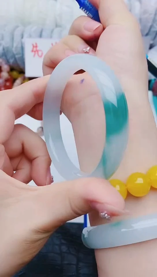 未镶嵌手镯石英质玉w157+63-64