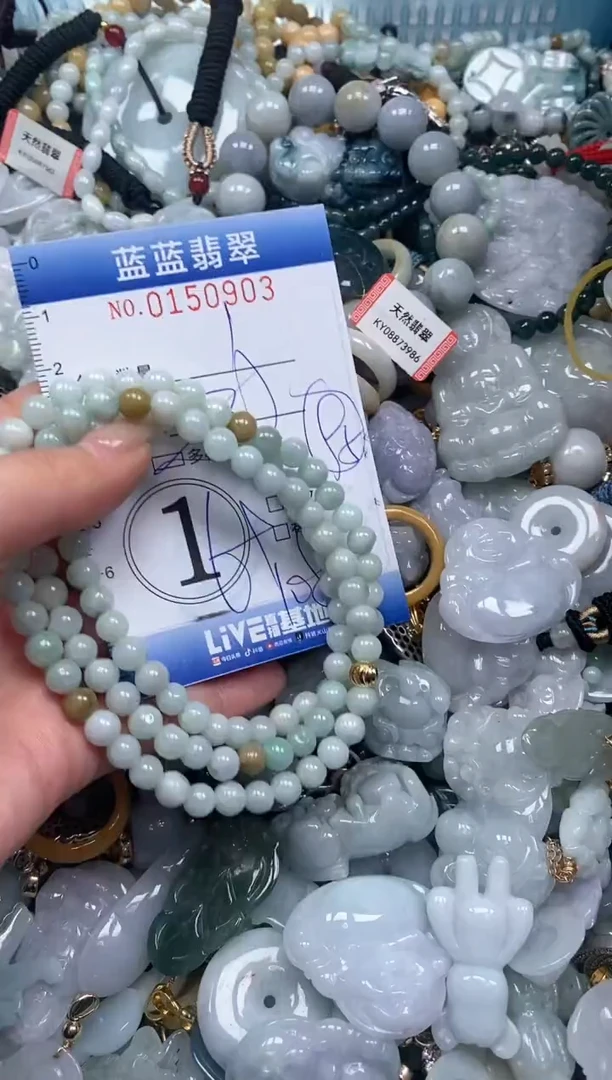 【闪购商品】翡翠颈饰未镶嵌闪购0150903多样性发其一