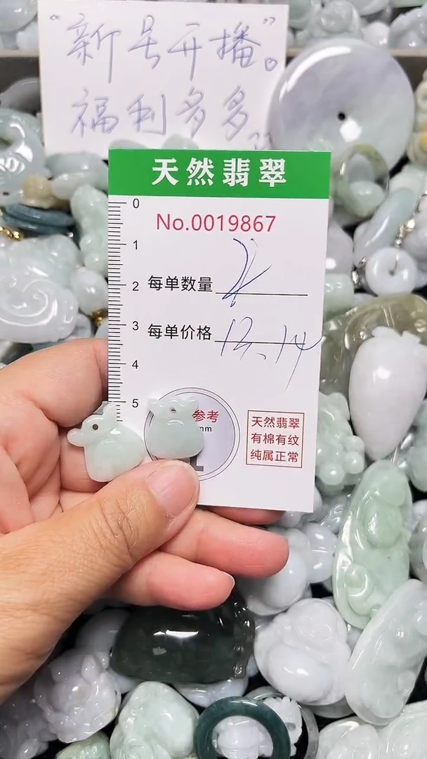 翡翠未镶嵌吊坠(不含链)9867