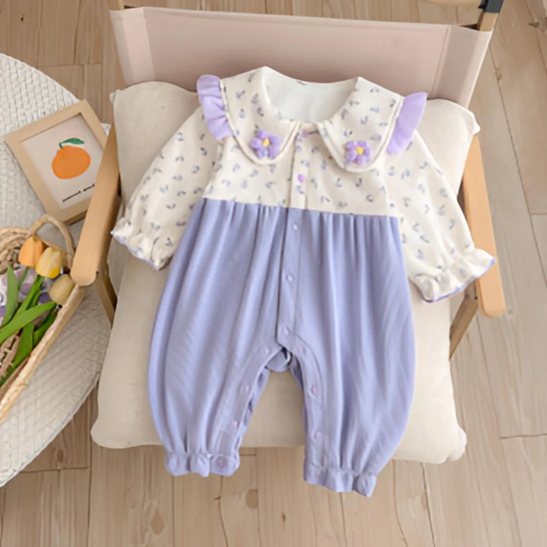 【24322】 宝宝新生儿连体爬服