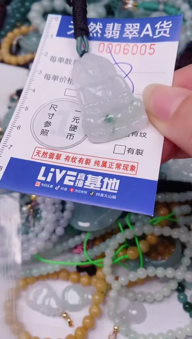 颈饰未镶嵌翡翠00006005