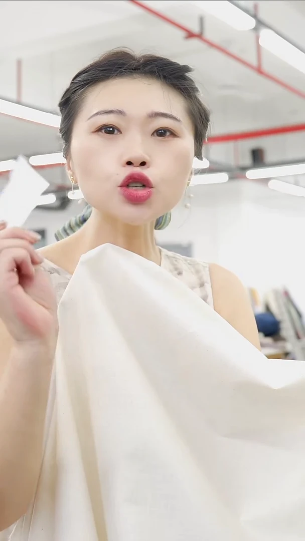 棉意大利面料 有机纯亚麻色织条纹老钱风衬衫裤子 宽145CM  1m