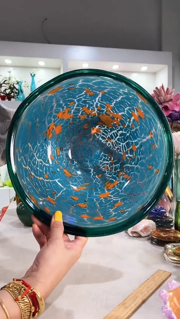 慕忆家手作琉璃花瓶