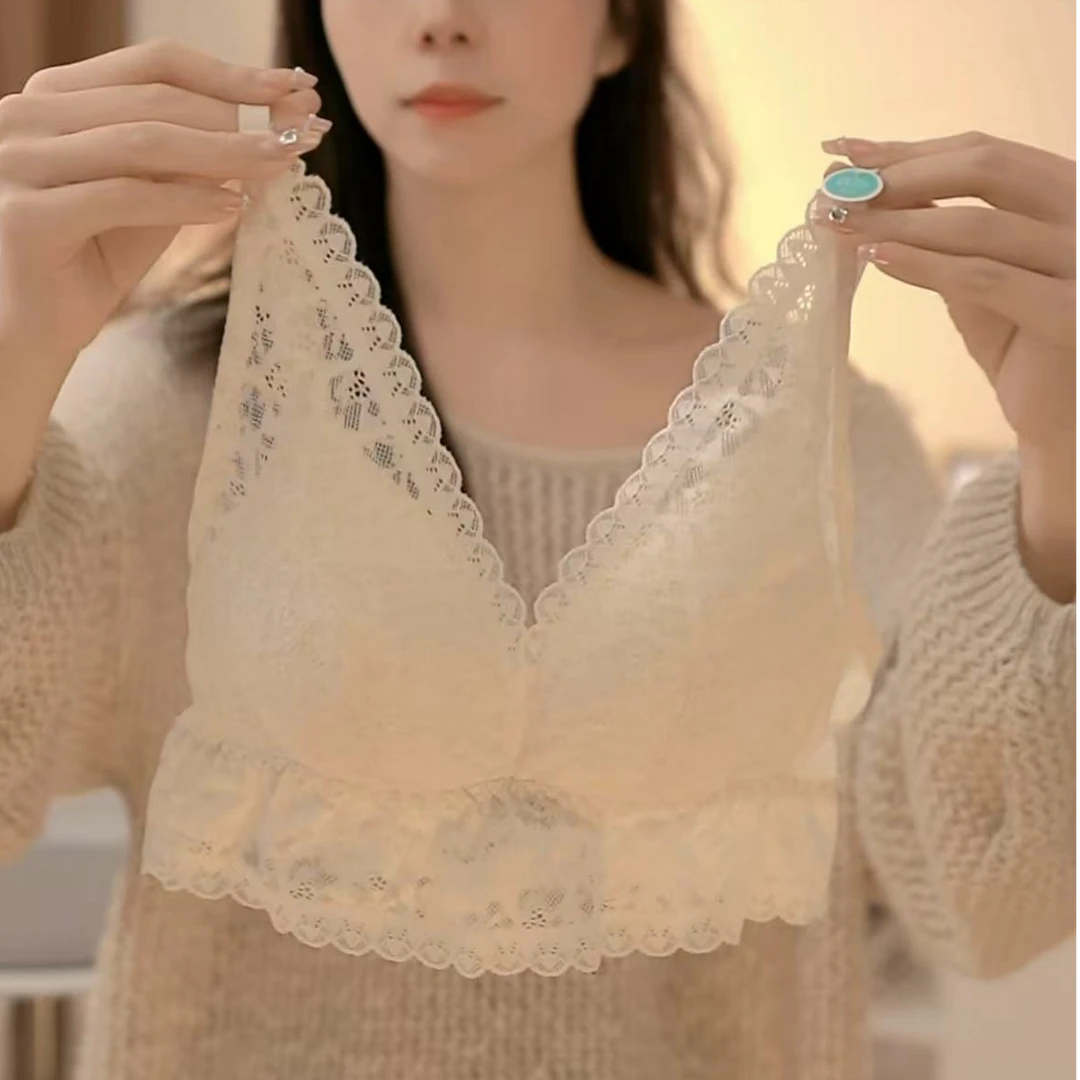 【内搭露肩都可】美背内衣女聚拢小胸吊带痕无钢圈薄款舒适内衣