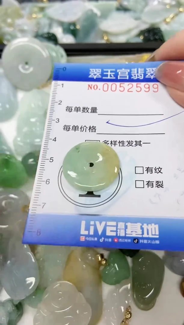 【闪购商品】翡翠颈饰未镶嵌闪购0052599