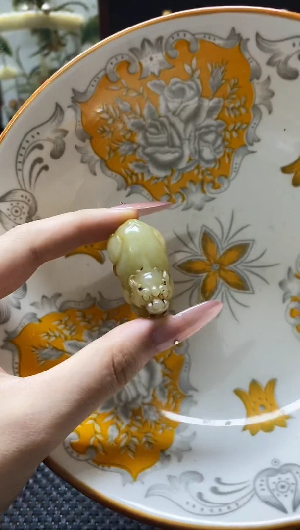 瓷片瓷片 瓷器 摆件 1个