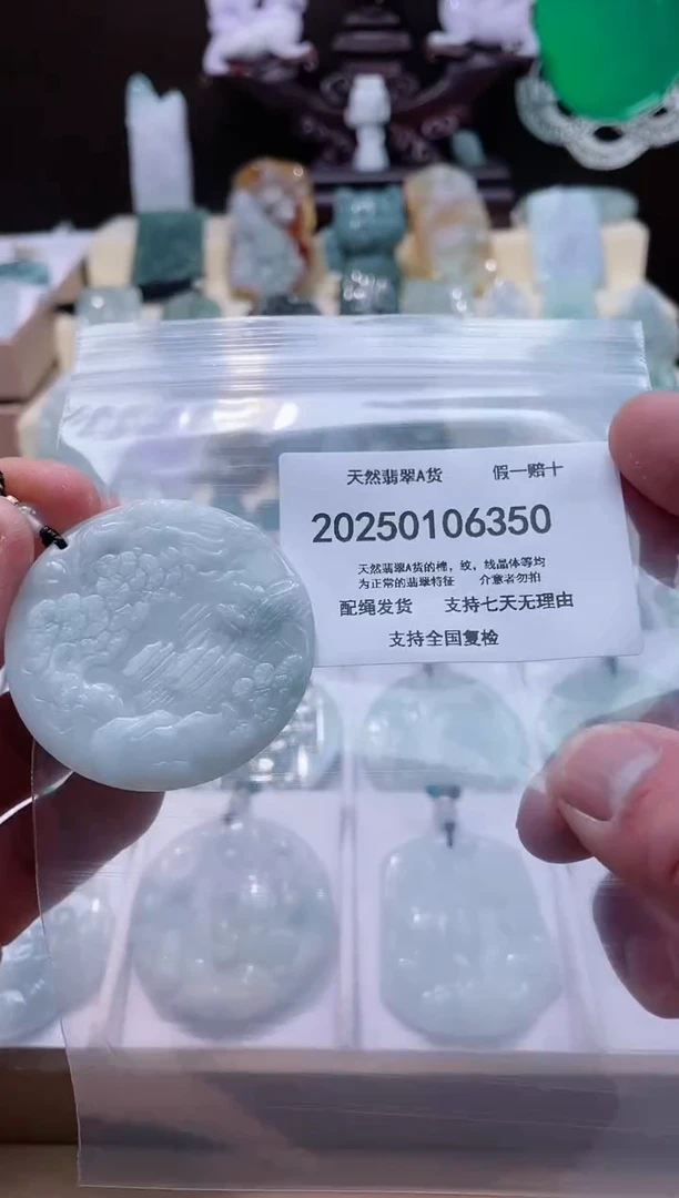 【闪购商品】翡翠颈饰未镶嵌闪购商品8号店200250010021