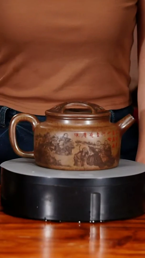 宜兴原矿紫砂壶茶壶600C