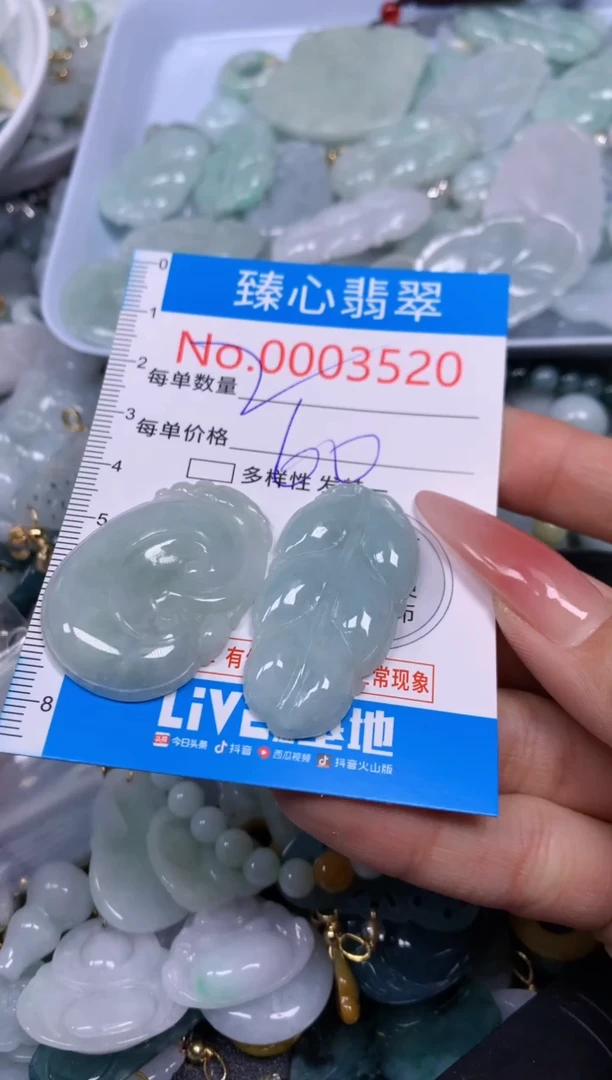 【闪购商品】翡翠颈饰未镶嵌含绳0003520