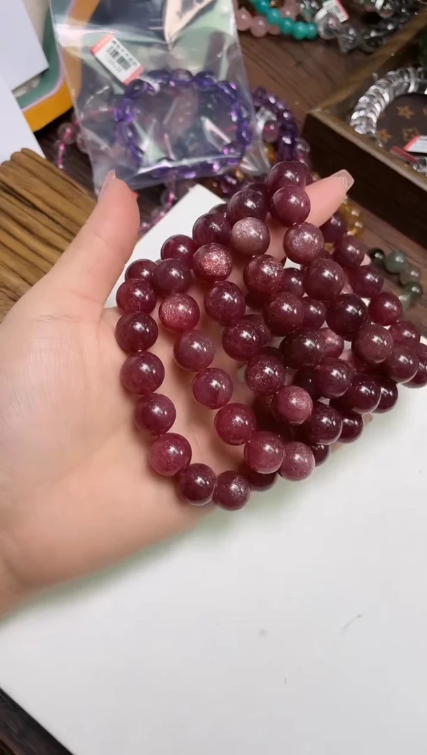 【闪购商品】石英质玉手串13/219未镶嵌多样性发一件