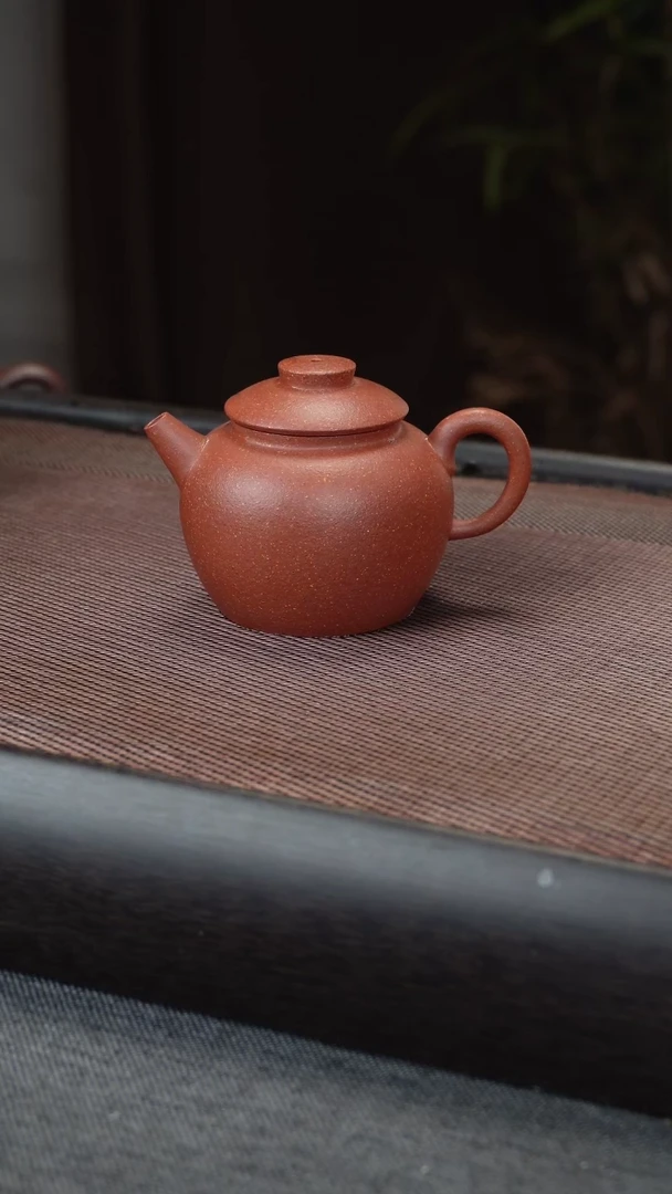 茶壶紫砂功夫熊猫 宝山矿标降坡泥 120CC