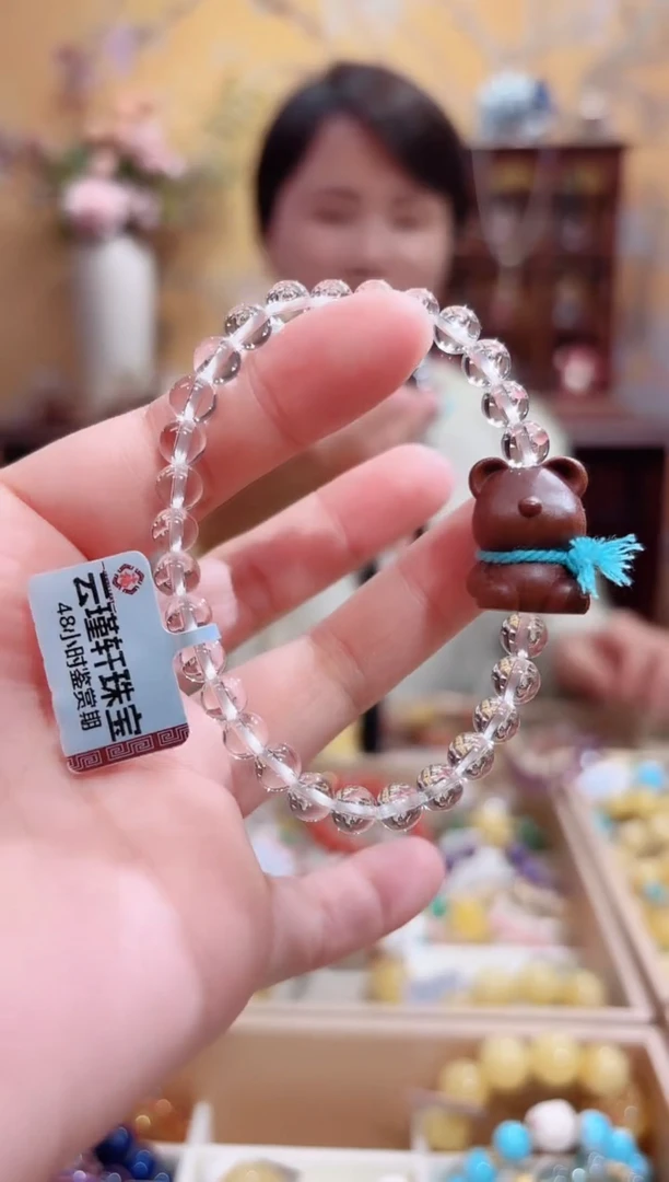 未镶嵌手串水晶设计款珠串6+
