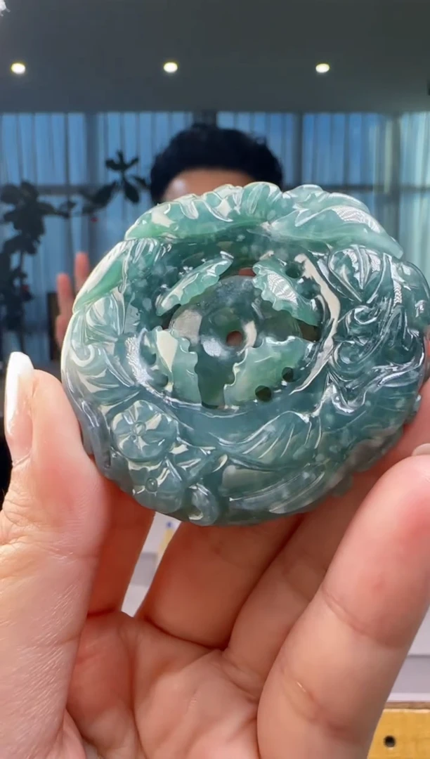 翡翠未镶嵌吊坠(不含链)多样性发其一YL@@WS50725004