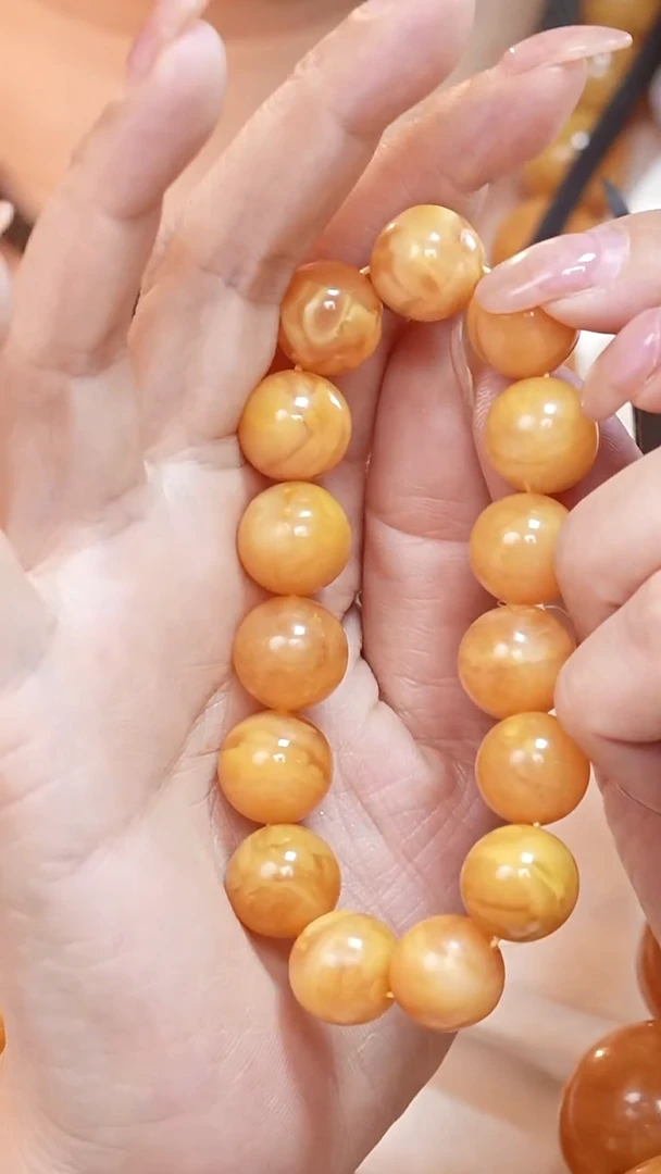 蜜蜡颈饰未镶嵌7163天然蜜蜡珠宝奇石云端妖孽全部保真