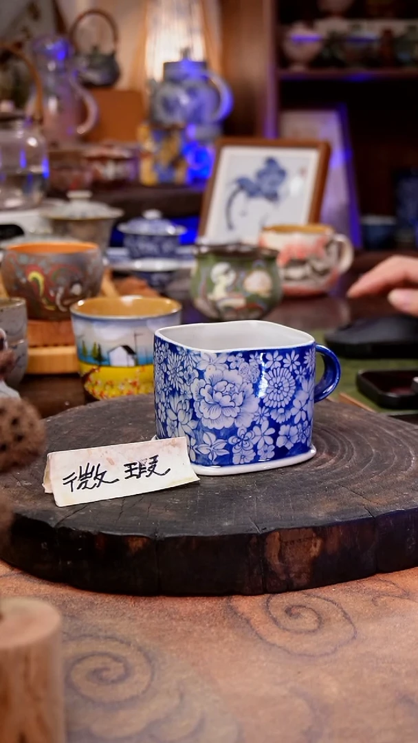 杯子万花手工手绘手工手绘