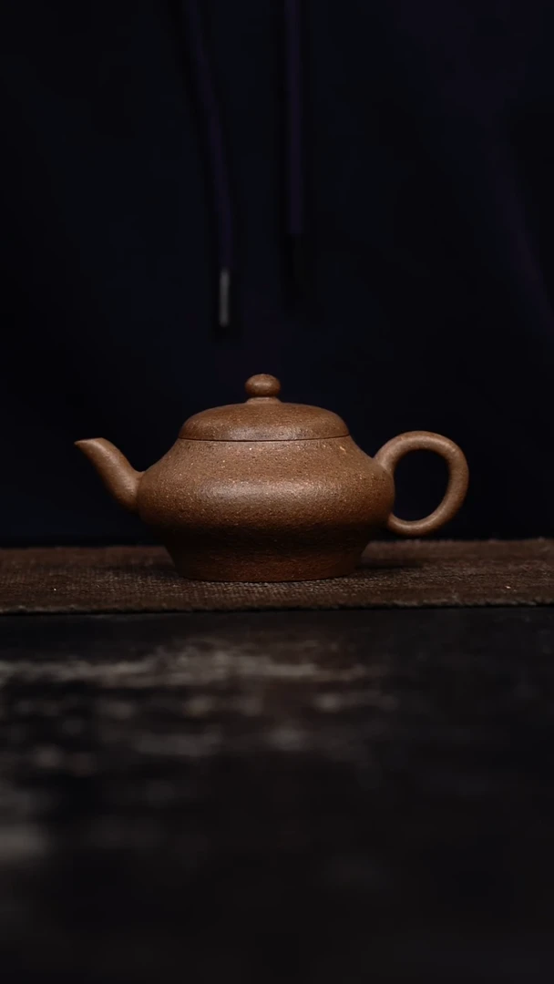 茶壶紫砂原矿手工壶110CC