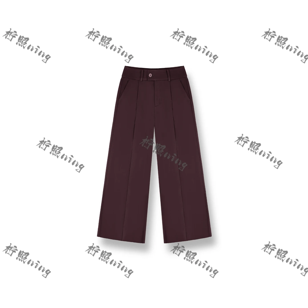 【照照】秋冬百搭通勤休闲裤【95109】（709）
