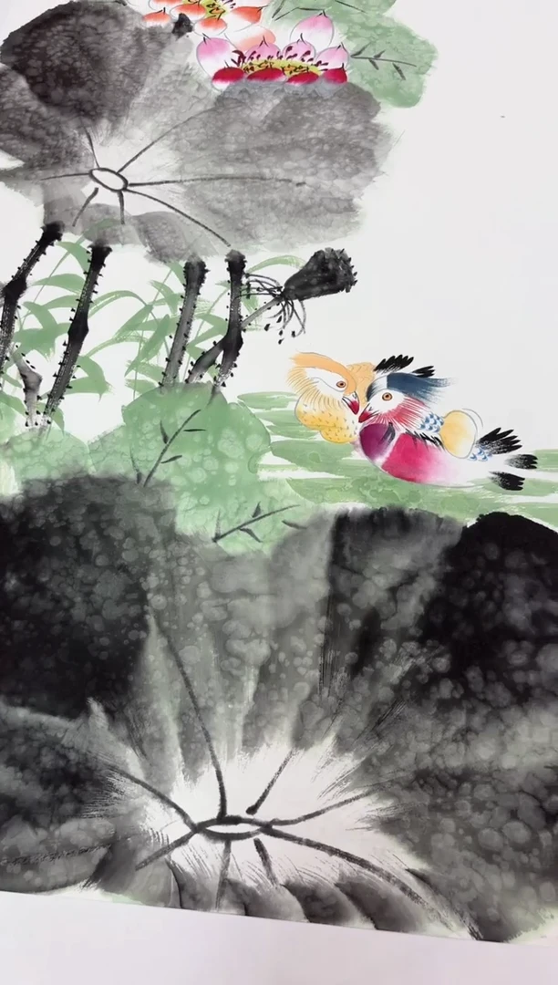 国画师立照老师国画作品