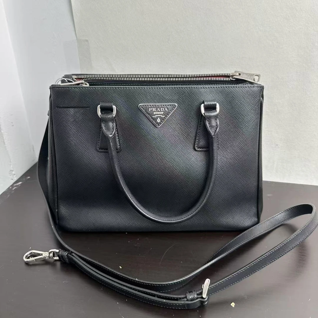 99新 Prada/普拉达 A033/prada小号黑银杀手包