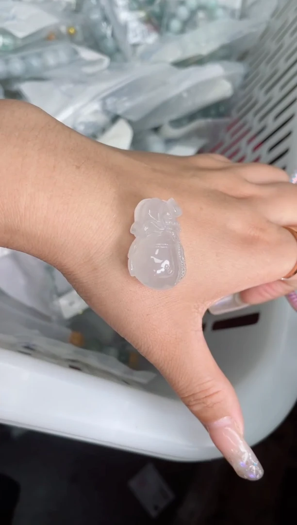 未镶嵌定制翡翠珠串