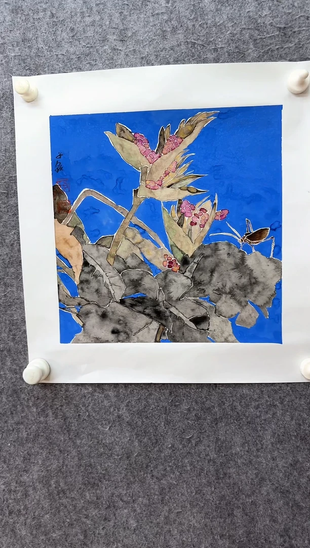国画LY-YZQ老师绘画作品