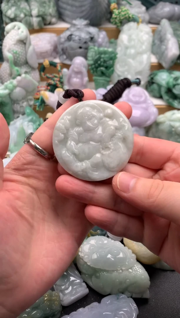 吊坠(不含链)未镶嵌翡翠1